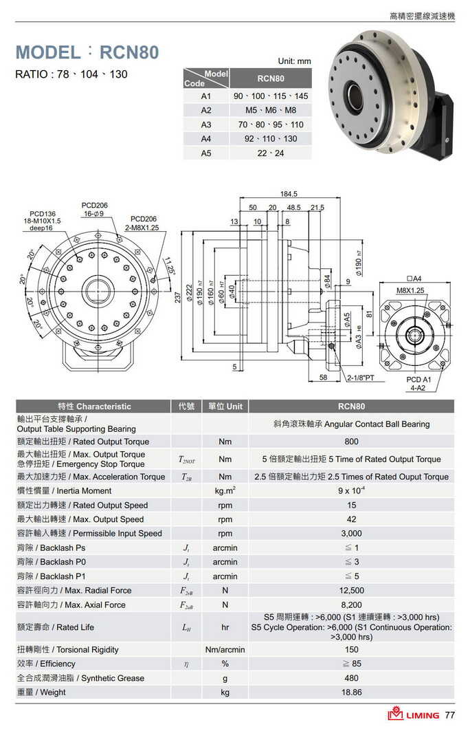 臺灣擺線(xiàn)減速機型號大全
